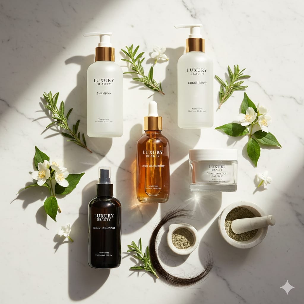 Luxury hair care productsProfessional hair treatmentsOrganic hair repair